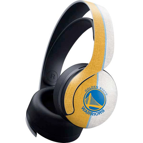 NBA Golden State Warriors Canvas PULSE 3D Wireless Headset for PS5 Skin