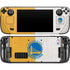 NBA Golden State Warriors Canvas Steam Deck Handheld Gaming Computer Skin