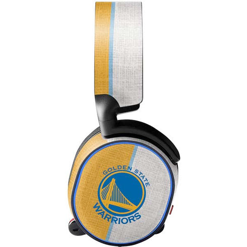 NBA Golden State Warriors Canvas SteelSeries Arctis 3 Skin