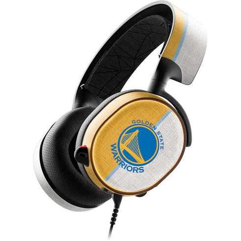 NBA Golden State Warriors Canvas SteelSeries Arctis 5 Skin