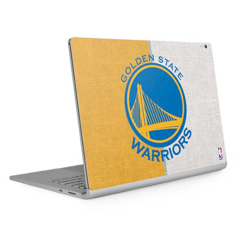 NBA Golden State Warriors Canvas Surface Book 2 15in Skin