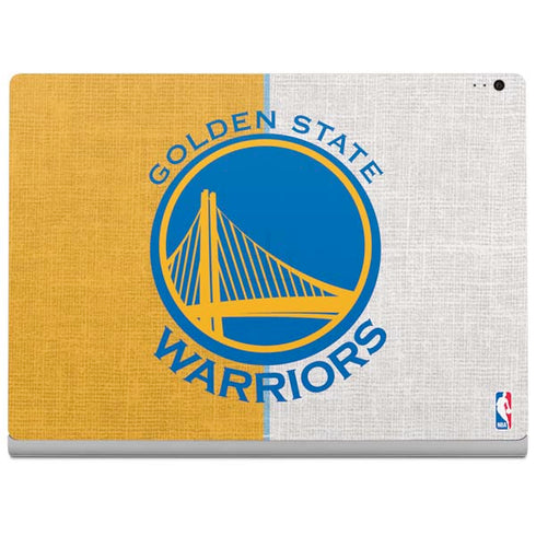 NBA Golden State Warriors Canvas Surface Book 2 15in Skin