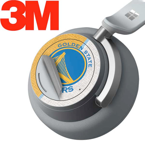 NBA Golden State Warriors Canvas Surface Headphones Skin