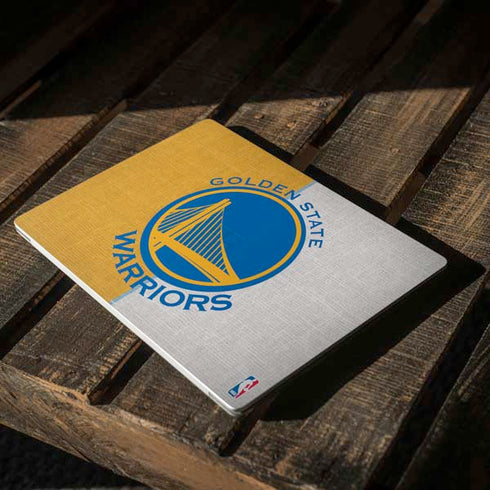 NBA Golden State Warriors Canvas Surface Laptop 2 Skin