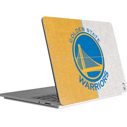 NBA Golden State Warriors Canvas Surface Laptop Studio Skin