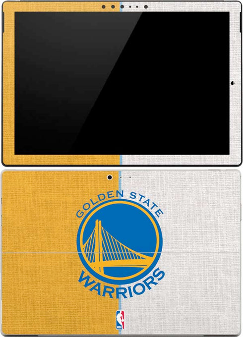 NBA Golden State Warriors Canvas Surface Pro 4 Skin