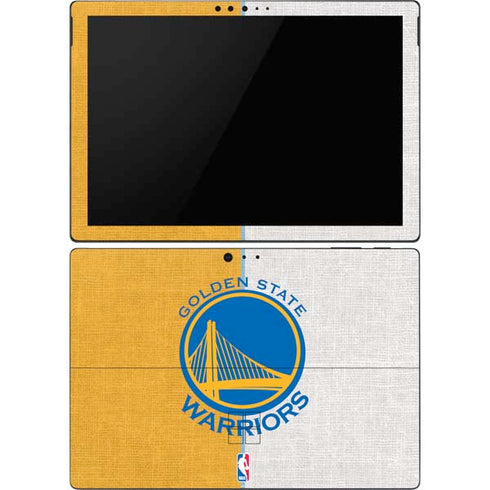 NBA Golden State Warriors Canvas Surface Pro 6 Skin