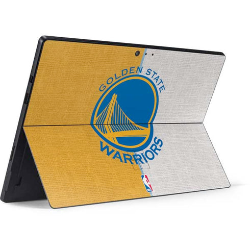 NBA Golden State Warriors Canvas Surface Pro 6 Skin