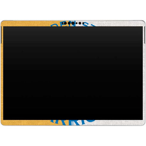 NBA Golden State Warriors Canvas Surface Pro 8 Skin