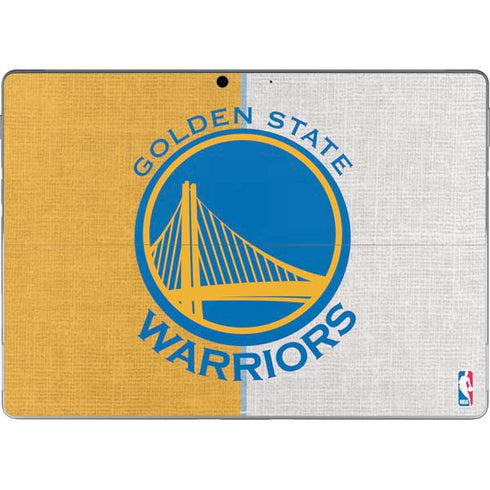 NBA Golden State Warriors Canvas Surface Pro 9 Skin