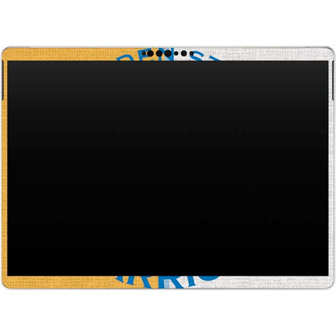 NBA Golden State Warriors Canvas Surface Pro 9 Skin