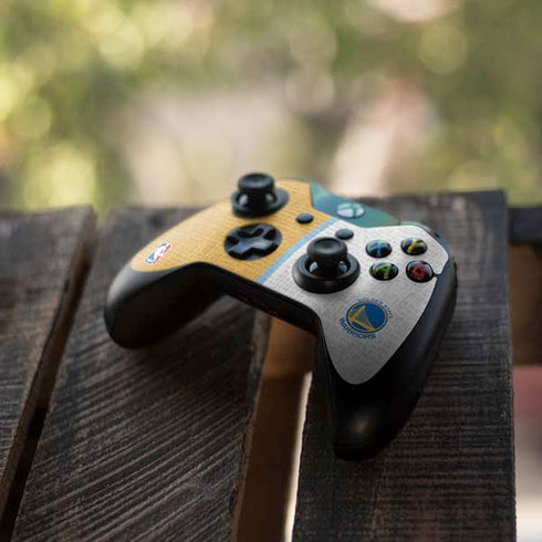 NBA Golden State Warriors Canvas Xbox One Controller Skin