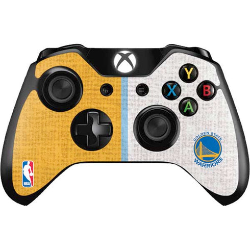 NBA Golden State Warriors Canvas Xbox One Controller Skin