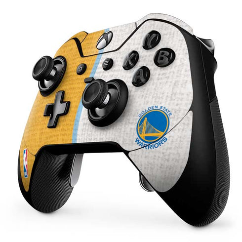 NBA Golden State Warriors Canvas Xbox One Elite Controller Skin