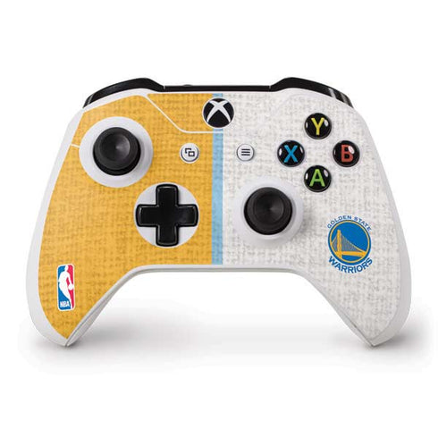 NBA Golden State Warriors Canvas Xbox One S Controller Skin