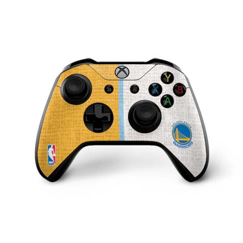 NBA Golden State Warriors Canvas Xbox One X Bundle Skin
