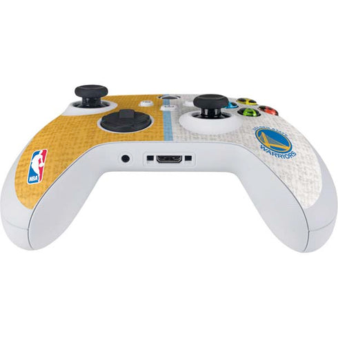 NBA Golden State Warriors Canvas Xbox Series S Controller Skin