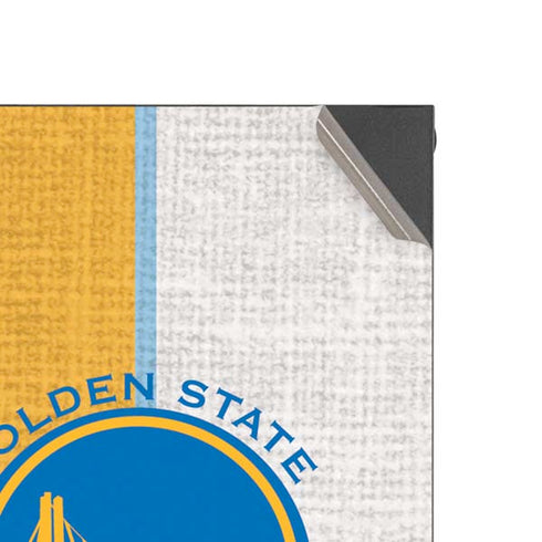 NBA Golden State Warriors Canvas Xbox Series X Console Skin