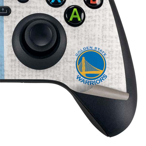 NBA Golden State Warriors Canvas Xbox Series X Controller Skin