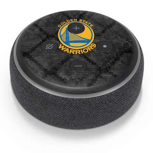 NBA Golden State Warriors Dark Rust Amazon Echo Dot Skin
