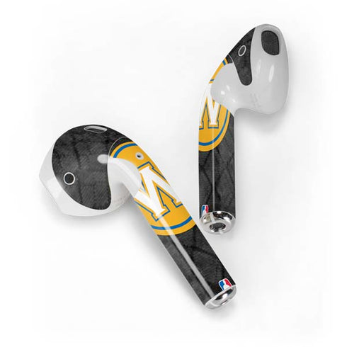 NBA Golden State Warriors Dark Rust Apple AirPods Skin