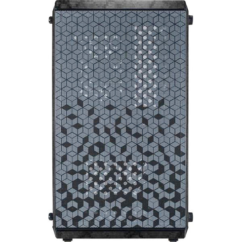 NBA Golden State Warriors Dark Rust Cooler Master MasterBox Q300L Mini Tower Skin