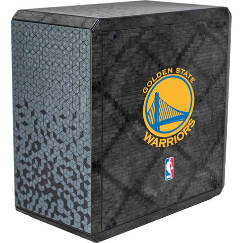 NBA Golden State Warriors Dark Rust Cooler Master MasterBox Q300L Mini Tower Skin