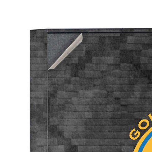 NBA Golden State Warriors Dark Rust Corsair 4000D Tempered Glass Mid-Tower ATX Case Skin