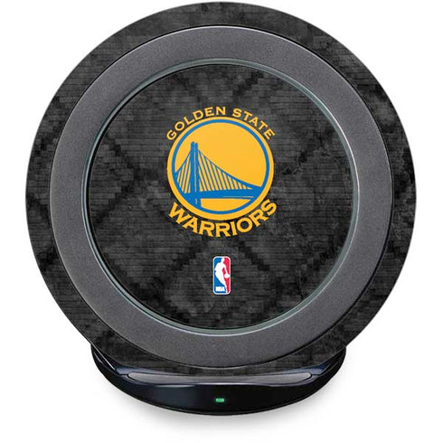 NBA Golden State Warriors Dark Rust Fast Charge Wireless Charging Stand Skin