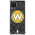 NBA Golden State Warriors Dark Rust Galaxy A12 Clear Case