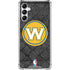 NBA Golden State Warriors Dark Rust Galaxy A14 5G Clear Case