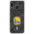 NBA Golden State Warriors Dark Rust Galaxy A20 Clear Case