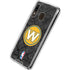 NBA Golden State Warriors Dark Rust Galaxy A30 Clear Case