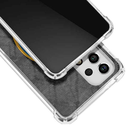 NBA Golden State Warriors Dark Rust Galaxy A53 5G Clear Case