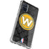 NBA Golden State Warriors Dark Rust Galaxy A71 5G Clear Case
