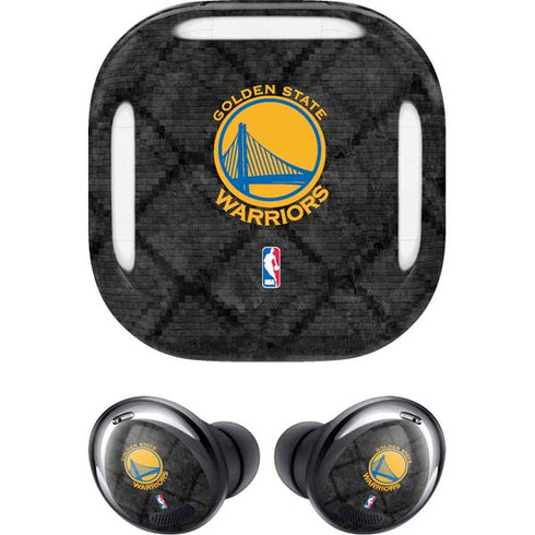 NBA Golden State Warriors Dark Rust Galaxy Buds Pro Skin