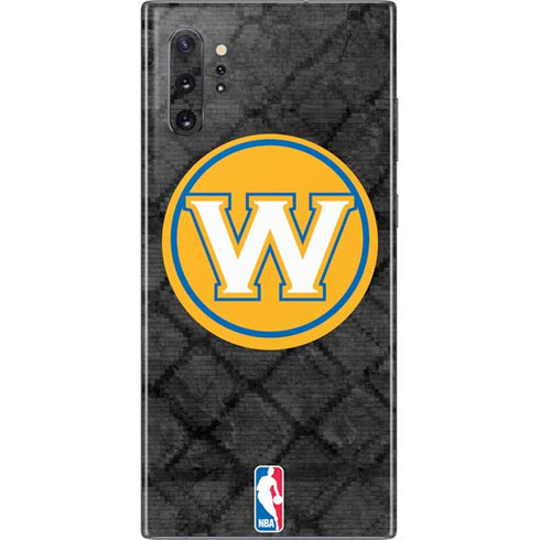 NBA Golden State Warriors Dark Rust Galaxy Note 10 Plus Skin