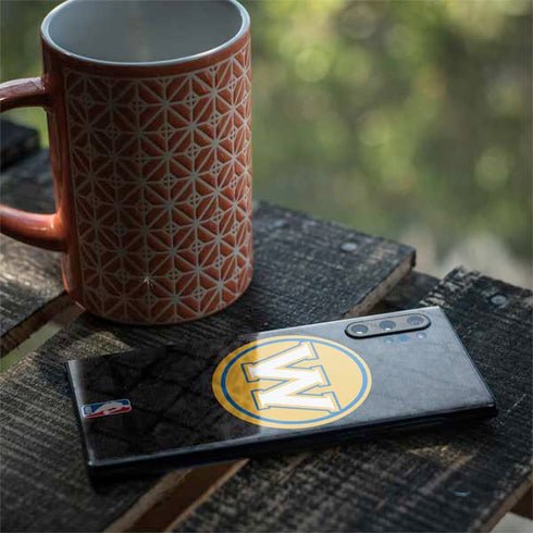 NBA Golden State Warriors Dark Rust Galaxy Note 10 Plus Skin