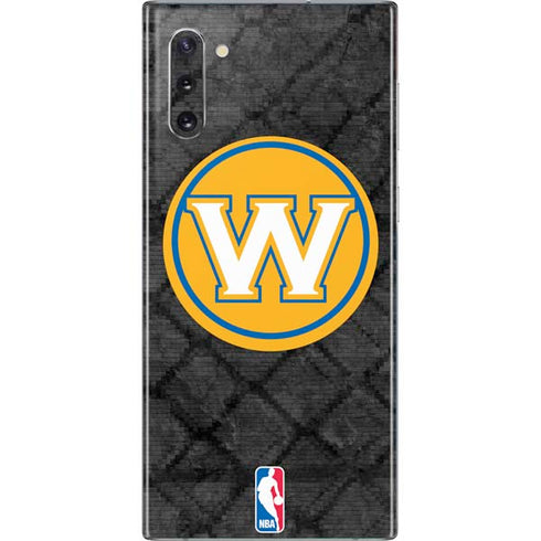 NBA Golden State Warriors Dark Rust Galaxy Note 10 Skin