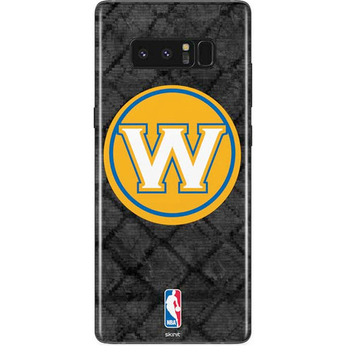NBA Golden State Warriors Dark Rust Galaxy Note 8 Skin
