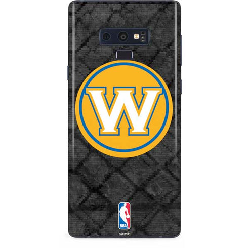 NBA Golden State Warriors Dark Rust Galaxy Note 9 Skin