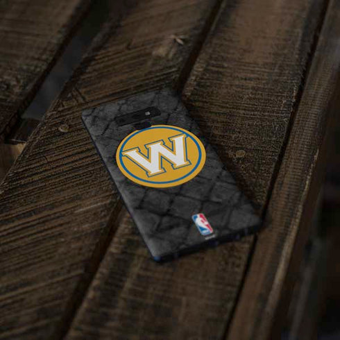 NBA Golden State Warriors Dark Rust Galaxy Note 9 Skin