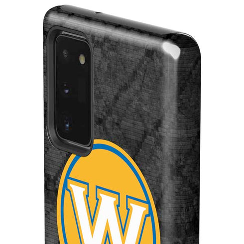 NBA Golden State Warriors Dark Rust Galaxy Note20 5G Pro Case