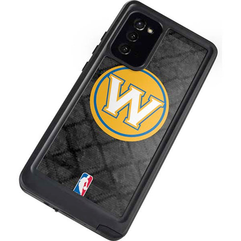 NBA Golden State Warriors Dark Rust Galaxy Note20 5G Waterproof Case