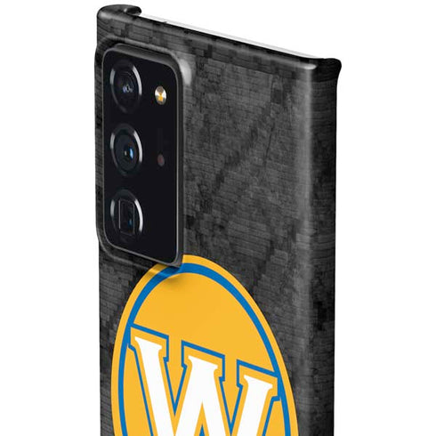 NBA Golden State Warriors Dark Rust Galaxy Note20 Ultra 5G Lite Case