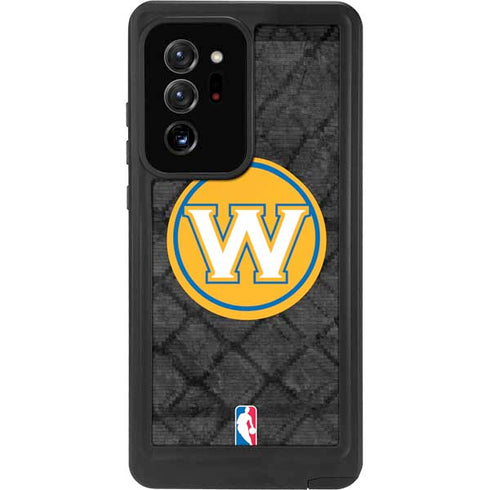 NBA Golden State Warriors Dark Rust Galaxy Note20 Ultra 5G Waterproof Case