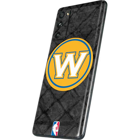 NBA Golden State Warriors Dark Rust Galaxy S20 Fan Edition Skin