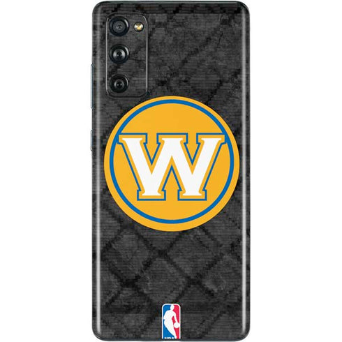 NBA Golden State Warriors Dark Rust Galaxy S20 Fan Edition Skin