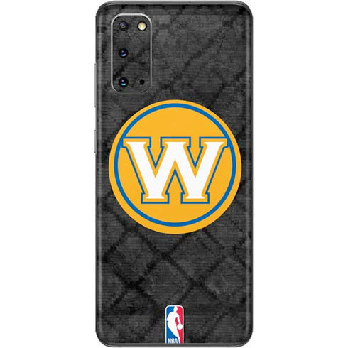 NBA Golden State Warriors Dark Rust Galaxy S20 Skin