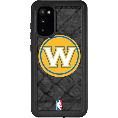 NBA Golden State Warriors Dark Rust Galaxy S20 Waterproof Case